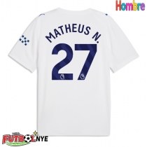 Camiseta Manchester City Matheus Nunes #27 Tercera Equipación 2026-27 manga corta